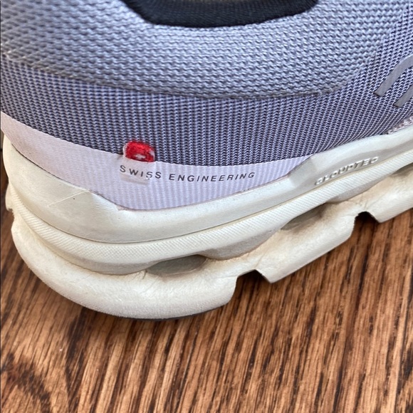 On Running Cloudrunner sneakers, size 8. Distressed areas shown in pictures - Picture 13 of 13